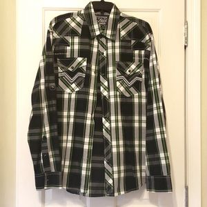 Men's Affliction button down size 2XL